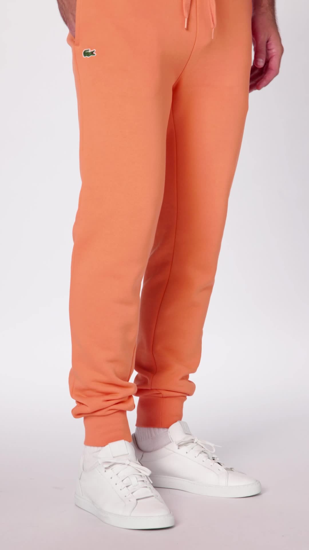 Amazon.com: Lacoste Men's Fleece Tennis Sweatpants, Mandarin Tree